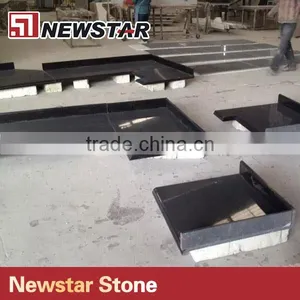 Newstar Black Solid Color Granite Countertop thumbnail-3