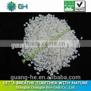 GH601-100%Compostable Eco-friendly Plastic Material PLA Resin -for Plastic Bottles thumbnail-1