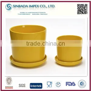 Colorful Ceramic Flower Pots Garden Decorative Items thumbnail-1