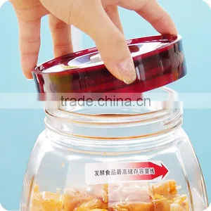 1.2l 1.8l 2.4l Large Fermentation Juice Wine Storage Glass Bottle Glass Jar thumbnail-4