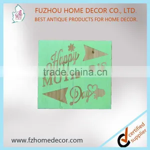 Wholesale Decorative Wooden Wall Carved Plaque With Colourful Designs thumbnail-5