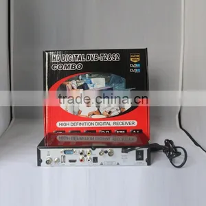 HD H.265 Sunplus 1505B Professional Combo DVB-T2+S2 TV Receiver Cheap Digital Satellite Set Top Box Free Redtube Porn Video thumbnail-2