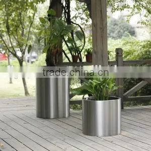 FO-9011 Garden Decoration Stainless Steel Garden Pot thumbnail-1