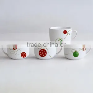 400cc Ceramic Soup Cup With Decal thumbnail-1