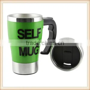 Stainless Lazy Self Stirring Mug Auto Mixing Tea Coffee Cup Office Home Gift New thumbnail-3