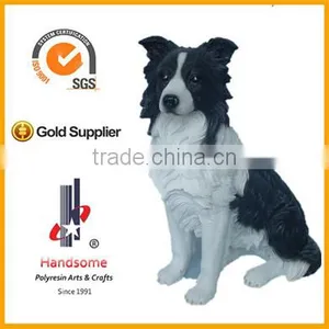 10 Inch Resin Craft Animal Figurine Shepherd Dogs For Sale thumbnail-1