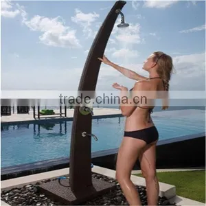 Nice Resort Furniture Wicker Curve Shower Rack thumbnail-1