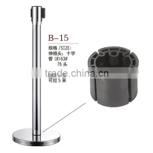 Stainless Steel Outdoor Retractable Crowd Control Rectractable Barrier thumbnail-5