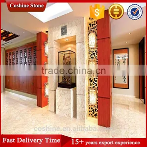 Gold Spider Anilox Marble With Linght Yellow Vein Marble Stone thumbnail-6