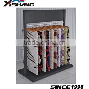 OEM Custom Merchandiser Slopping Corrugated Carpet Display Rack thumbnail-1