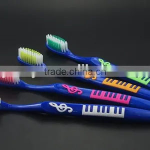 Music Design Fashionable Appearance Gentle Cleaning Chinese Bulk Manufacture Wholesale Toothbrush thumbnail-2