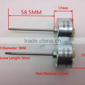 New Original 500 ST500CE-12620-BX DC3-12V 10mA 3000-6000rpm Ball Bearing DIY Motor thumbnail-1