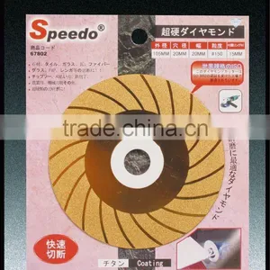 "Electric - Coated" Diamond Saw Blade thumbnail-1