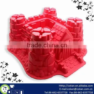 Castle Shape Silicone Cake Mould CK-SL422 thumbnail-1