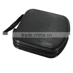 NEW Portable CD Storage Bag 40-pieces DVD Hard Plastic Protector Carrying Case thumbnail-1
