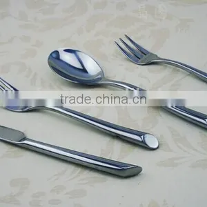 Hollow Handle 304 (18/8) Stainless Steel Spoon and Fork thumbnail-3