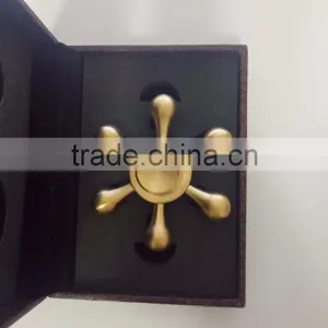 High Quality 6 Hands Gold Stable 4 Minutes Metal Copper Hand Spinner thumbnail-2