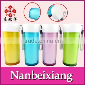 Promotion Gift Plastic Double Layer Water Bottle Factory thumbnail-1