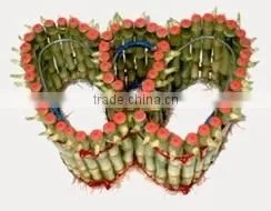 Lucky Bamboo ( Dracaena Sanderiana) Heart Shape thumbnail-4