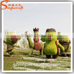 Customized Garden Decoration Artificial Topiary Factory Customized Topiary Frame Animals thumbnail-1