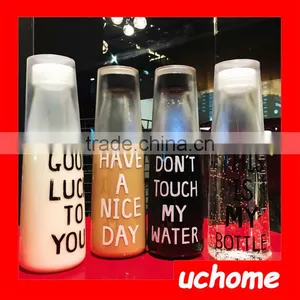 UCHOME Hot Selling Big Transparent Multi-color Plastic Water Bottle thumbnail-1