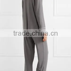 Dubai Women Sleepwear Jersey Pajama Set Women Silk Nighty Sleepwear Nightgown Women Sleepwear thumbnail-3