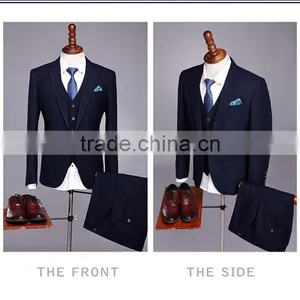 2017 Hot Sale Turkish Mens Suits 3 Piece Business Suit Made in China thumbnail-1