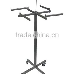 Convenient 4-Way Apparel Rotating Display Stand thumbnail-1