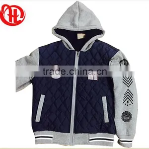 Children Padding Softshell Wholesale Fur Winter Padded Boys Fleece Jacket thumbnail-2