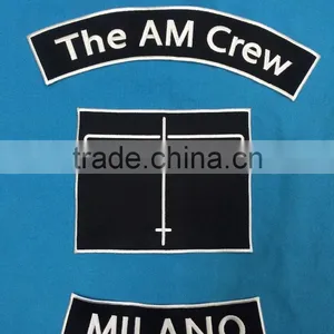 Custom Logo Machine Embroidered Name Badges thumbnail-1