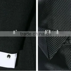 2014 Double-Breasted New Season Lastest Design Slim Fit Mens Cashmere Men Coat thumbnail-4