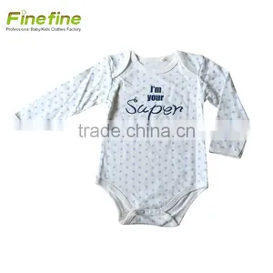Manufacturer Cute Pattern Baby Clothes Lace Joint Baby Romper thumbnail-2