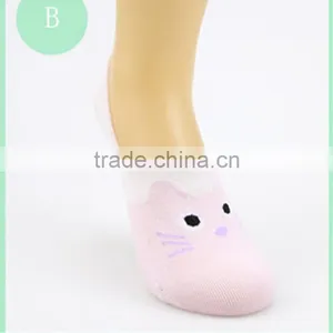 High Quality Female Animal Cat 6 Colors Cat Cartoon Socks Women Cotton Floor Length Sock for Lady Girl thumbnail-1