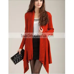 Spring and Autumn Free Size Latest Design Women Solid Simple and Fashion Sweater Women Cardigan thumbnail-2