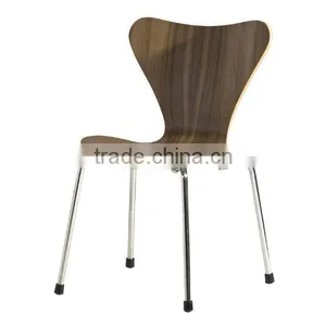 Multi-function Popular Plywood Dining Chairs Meeting Chair Butterfly Chair thumbnail-2