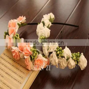 Hot Sale Bridal Hair Accessory ,Flower Headband thumbnail-2