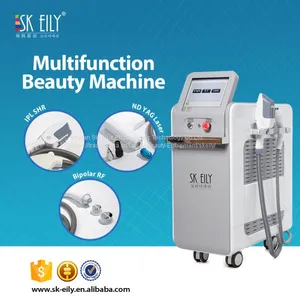 2017 Multi Function Beauty Machine OPT ND YAG Laser RF 3 Handle Shr Ipl thumbnail-1