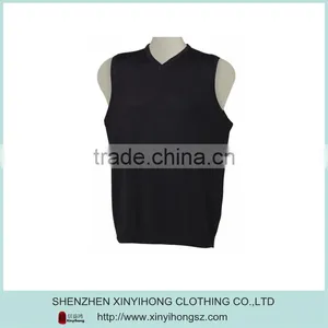 Top Quality Classical Design Sleeveless Black Knitwear Brands thumbnail-1