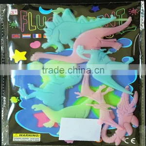 Glow in Dark Dinosaur Wall Sticker PP Luminous Fluorescent Wall Cling Customized Removable Wall Sticker thumbnail-3