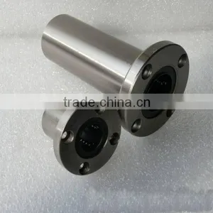 LMF13LUU 13x23x61mm Round Long Circular Flange Type Linear Bushing Bearing thumbnail-1