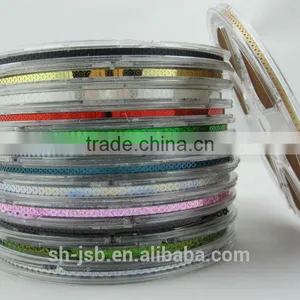 Plastic Sequin Roll Embroidery Sequin Chain Pet Sequin thumbnail-6