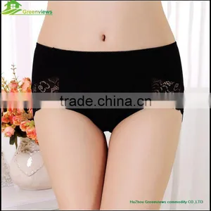 High Quality Newest Women Bamboo Fiber Underwear Girl Lace Boyshort Ladies Hipster Women Bamboo Underwear Panties thumbnail-3