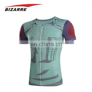 Customization 100% Polyester Sublimation Printing T-shirt All Over Print thumbnail-1
