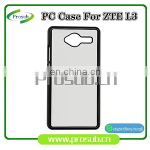 2d Sublimation PC Plastic Blank Smartphone Case Cover for Prosub-ZTE L3 thumbnail-1