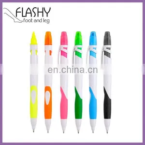Customized White Plastic Ballpoint Pen Plastic Ball Pen thumbnail-1