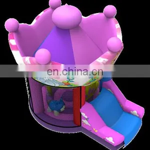 2017 New Design Circus Time Inflatable Bouncy Castle Slide Combo thumbnail-6