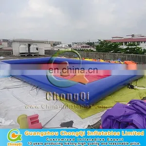 EU CE Certified Durable Giant Inflatable Square Swimming Pool for Sale thumbnail-1