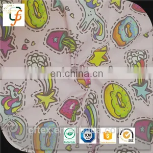 Lowest Price Custom Digital Printing Cotton Lycra Knit Fabric for Baby thumbnail-2