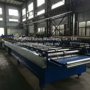 Roll Forming Machine IBR Roof Panel Trapezoidal Roofing Sheet Roll Forming Line Metal Profile Machines thumbnail-2