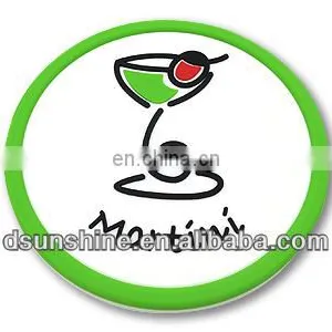 Hot Sale OEM-factory Embossed / Debossed 3D Soft PVC Coaster thumbnail-6